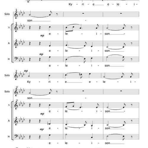 Messe Basse - Fauré Gabriel