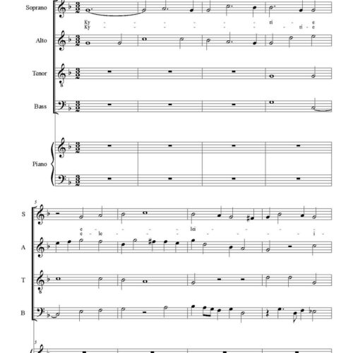 Kyrie - Missa "L'homme armé" - Busnois Antoine